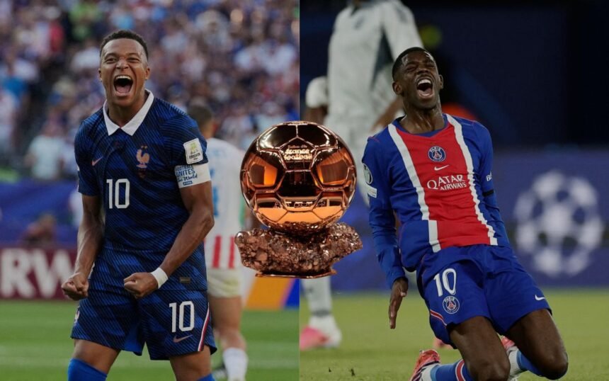 Mbappé descarta tensiones con Dembélé por el Balón de Oro